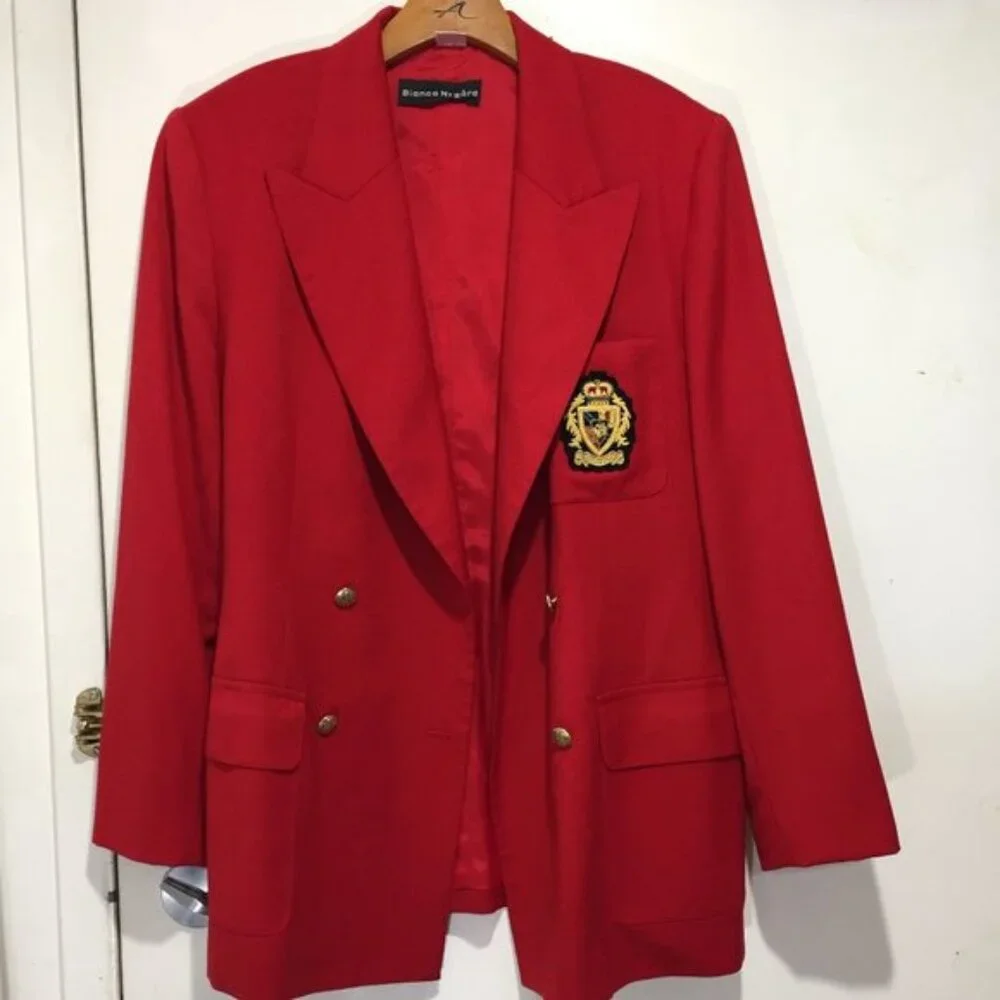 VINTAGE BIANCA NYGARD DOUBE BREASTED JACKETS SIZE 12 - Picture 1 of 1